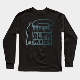 Alien invasion Long Sleeve T-Shirt